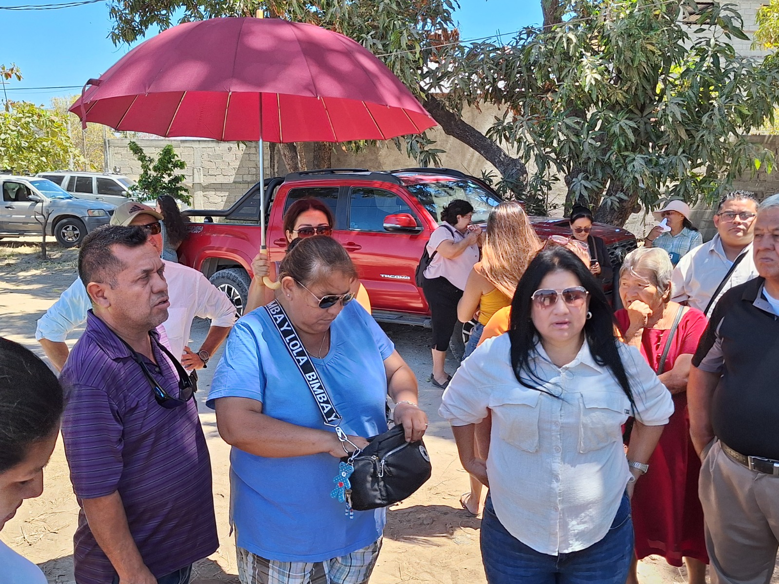 Vecinos de la colonia San Esteban