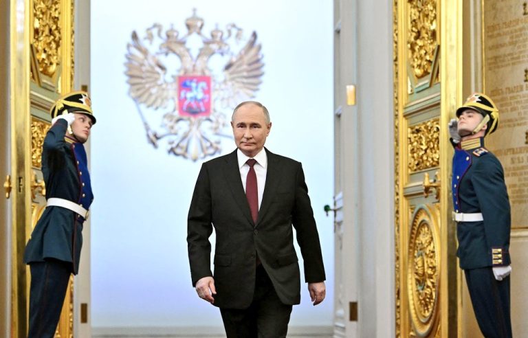 Vladimir Putin por quinta vez presidente de Rusia