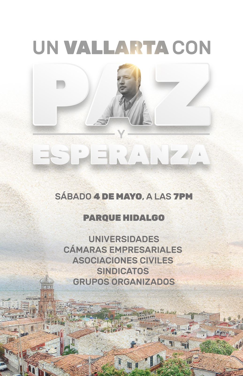 Convocan a marcha por la paz en honor a Paco Sánchez en Vallarta