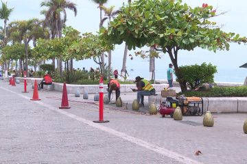 Reinicia remodelación del Malecón de Vallarta; terminará hasta noviembre