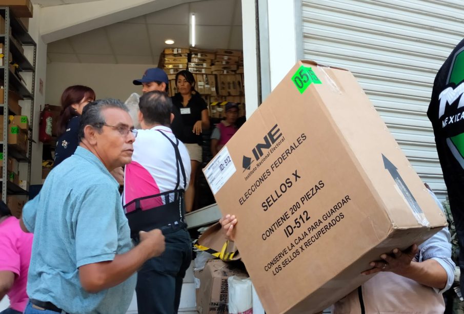 Llegan a Vallarta las boletas electorales para el 2 de junio