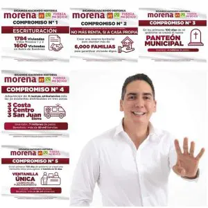 Héctor Santana "promete la luna" en Bahía: Viviendas imposibles