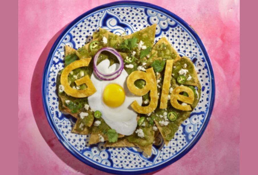 ¿Por qué el doodle de Google es de unos chilaquiles? Esta es la razón