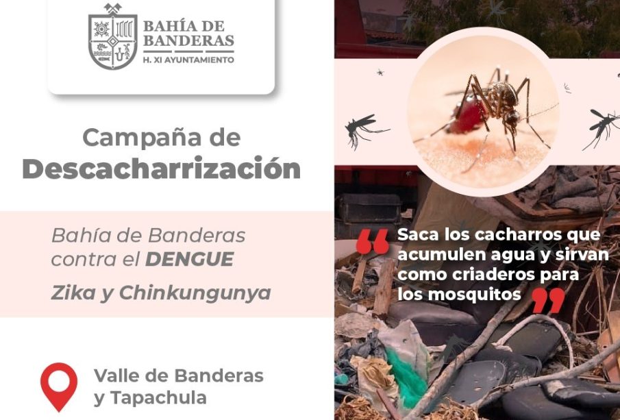 Campaña de descacharrización Valle de Banderas