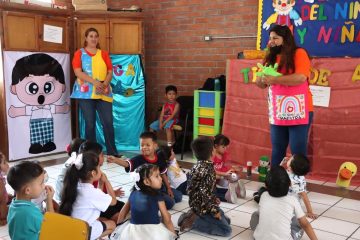 Niños en clases en Coahuila