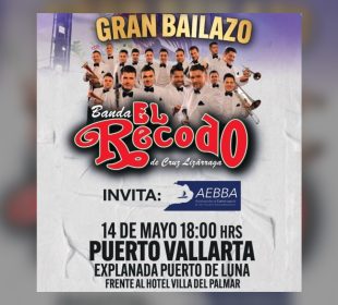 Banda El Recodo gratis en Vallarta.