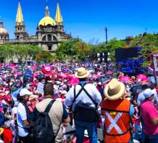 Marcha Rosa en GDL