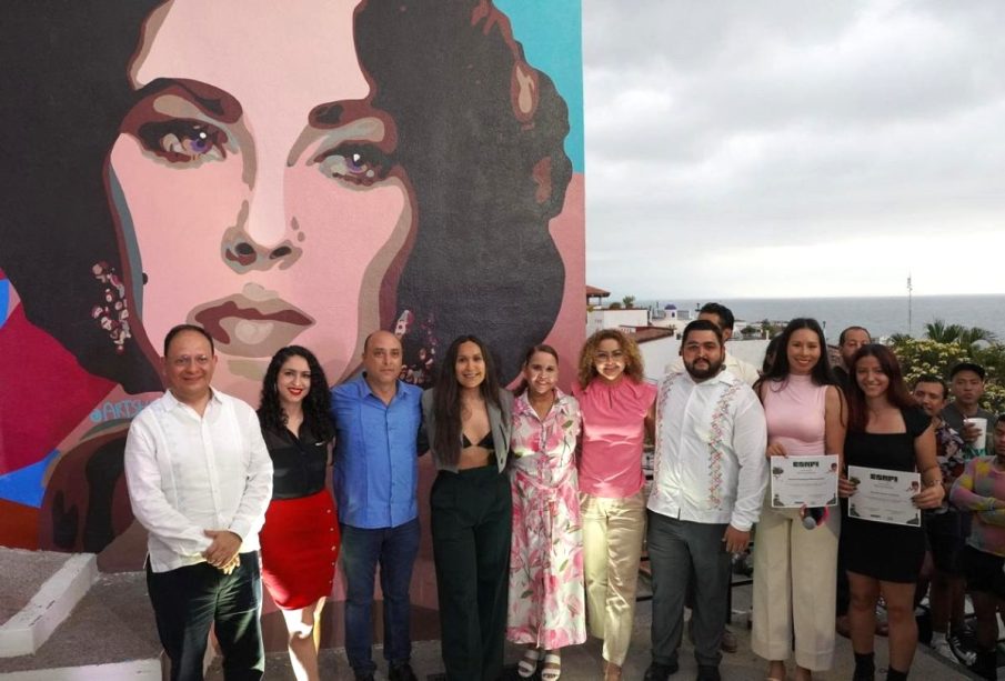 Mural de Liz Taylor