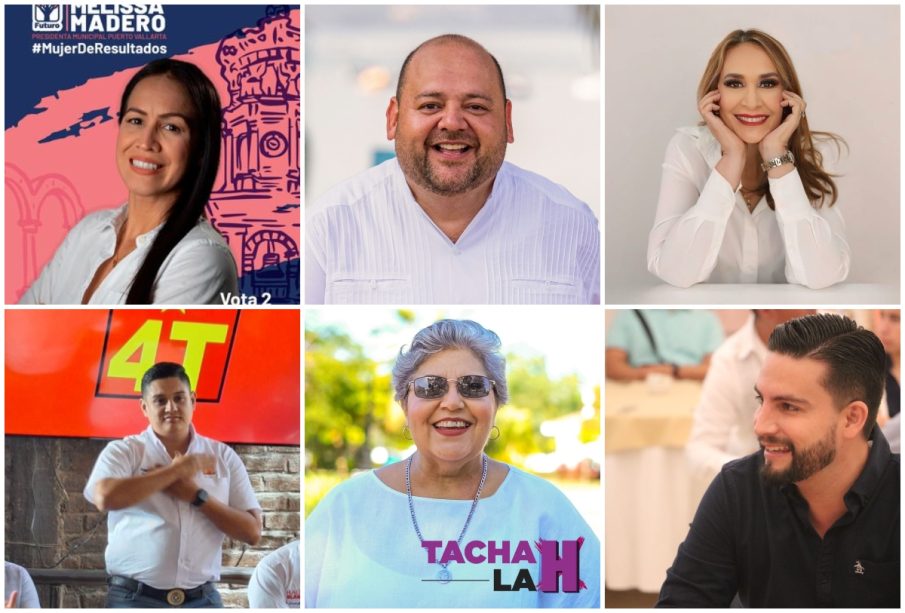 Candidatos a la alcaldía de Vallarta.