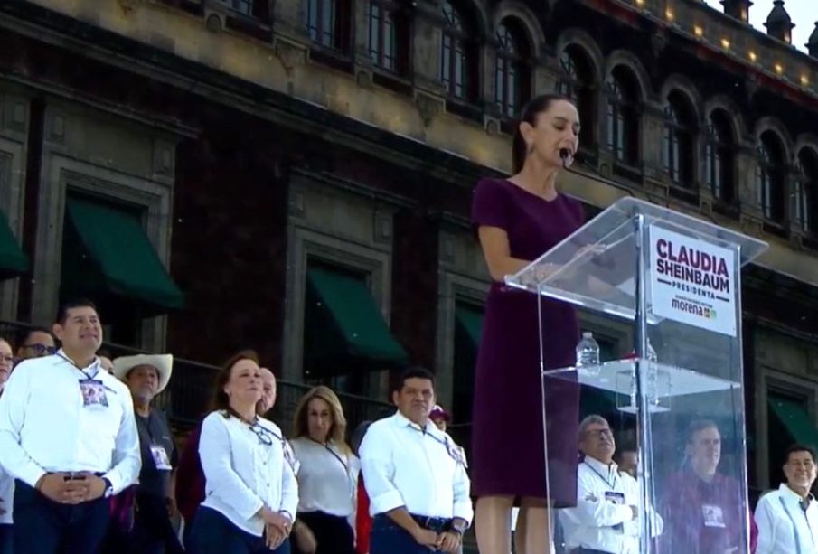 Sheinbaum en cierre de campaña