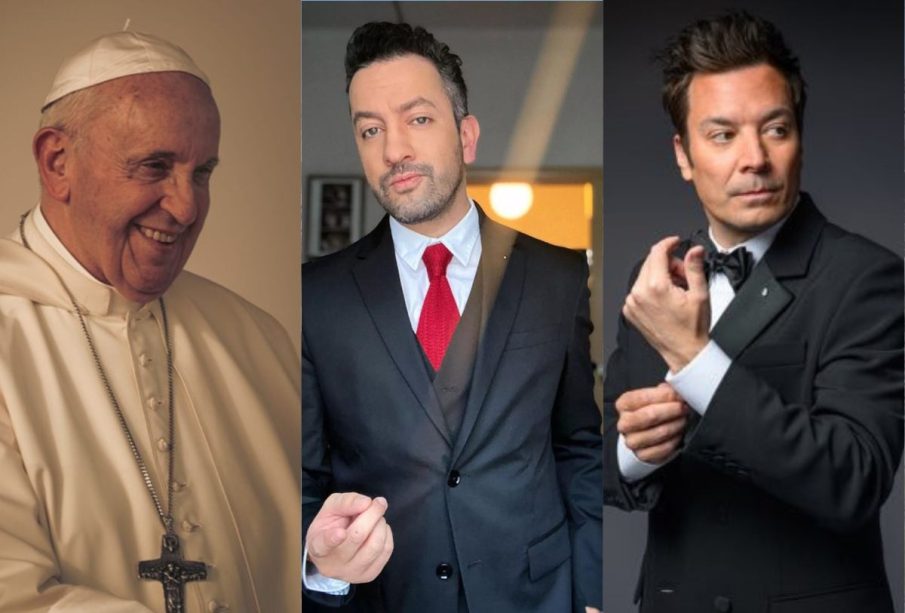 Chumel, Jimmy Fallon y el Papa Francisco