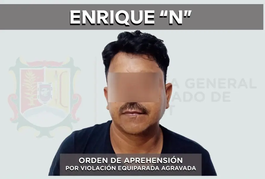 Cumplimentan orden de aprehensión contra violador en Bucerías