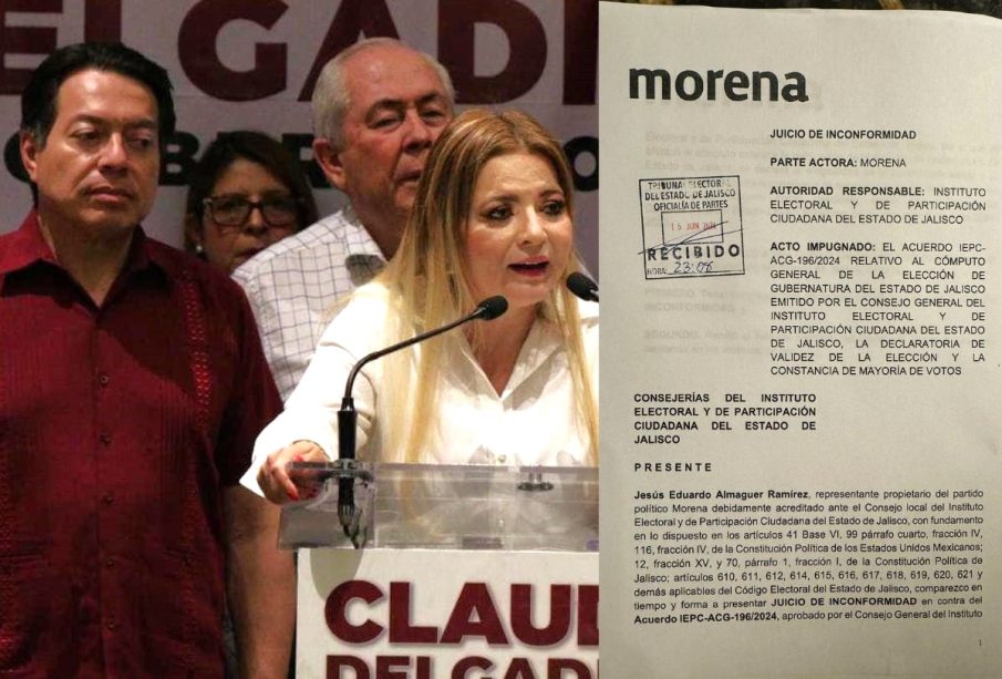 Claudia Delgadillo impugna elección en Jalisco