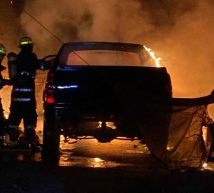 Incendio en baldío