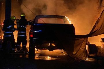 Incendio en baldío