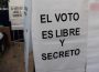 Leyenda del voto es libre y secreto