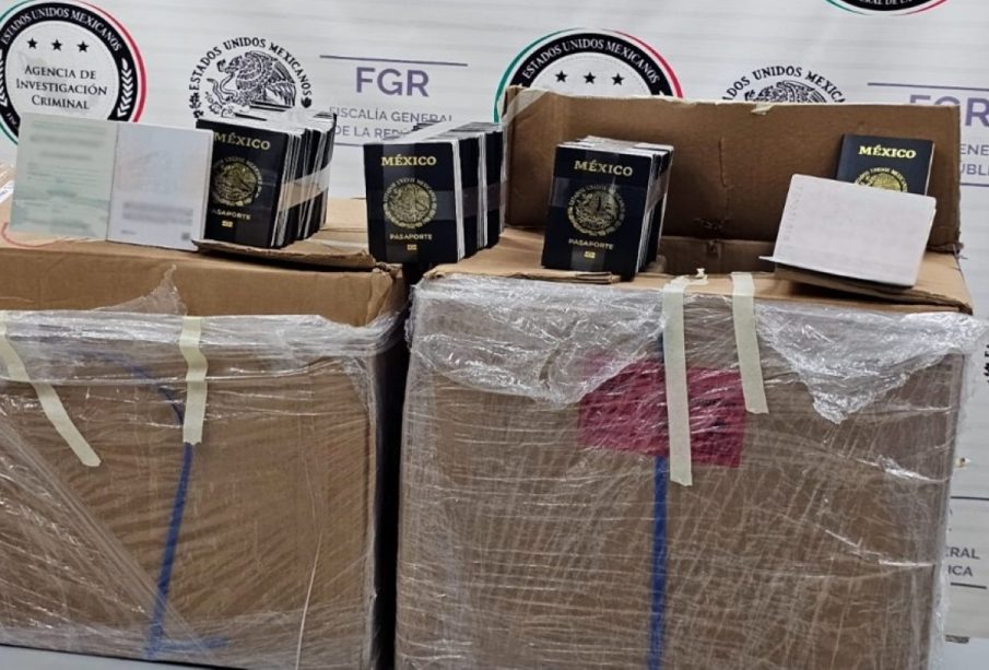 Más de mil pasaportes robados fueron recuperados en Tlaxcala