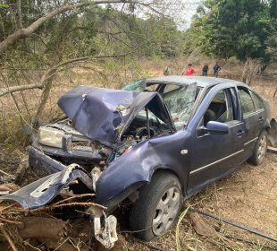 Muere sexagenaria en accidente automovilístico en San Pancho