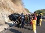 Mujer lesionada en accidente en la autopista 200D Compostela