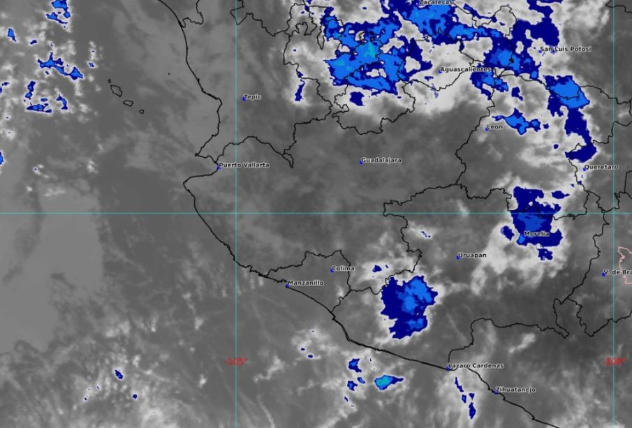 Clima en Puerto Vallarta hoy: Sábado nublado y posibles tolvaneras