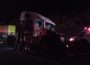 Tráiler chocó con autobús turístico en autopista Guadalajara-Tepic