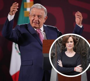 AMLO y Denise Dresser