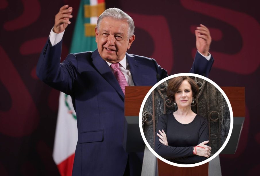 AMLO y Denise Dresser