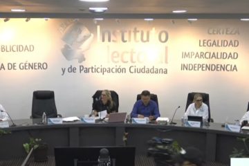 Sesión del IEPC.