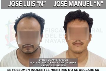 Sujetos detenidos