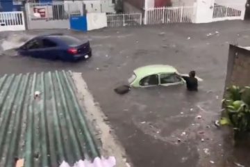 Inundaciones en Guadalajara.