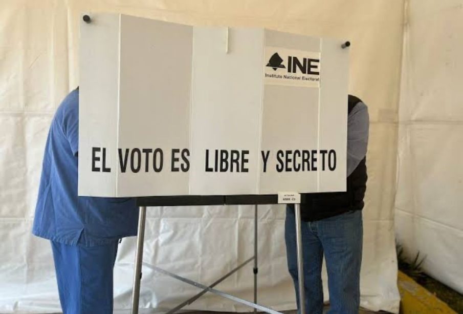 Casilla para votar en Vallarta