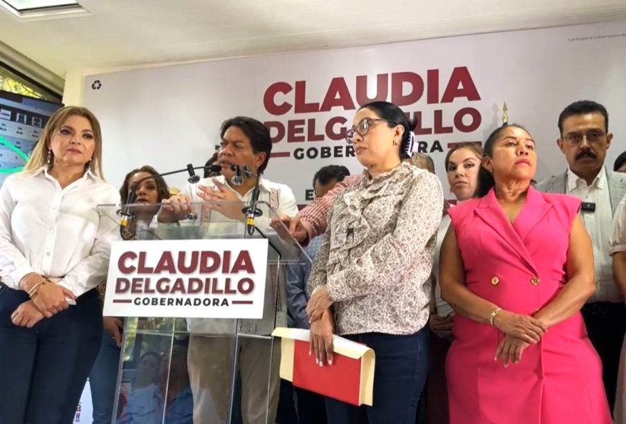 Rueda de prensa de Morena en Jalisco