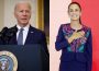 Joe Biden y Claudia Sheinbaum