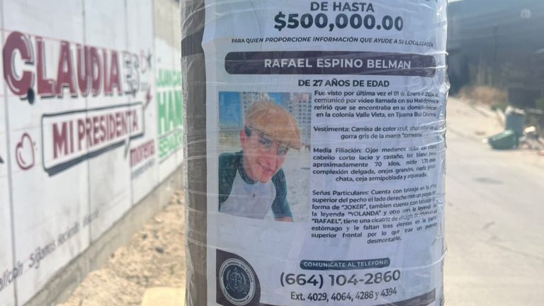 #Nacional | Autoridades y familiares intensifican esfuerzos para localizar a Rafael Espino Belman, el joven desaparecido en Tijuana