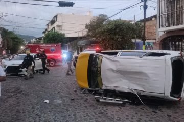 Accidente automovilístico.