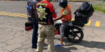 Motociclista asaltado en viaje de Oaxaca a Tijuana