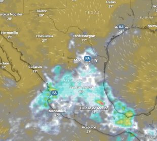 Mapa del mal clima en México