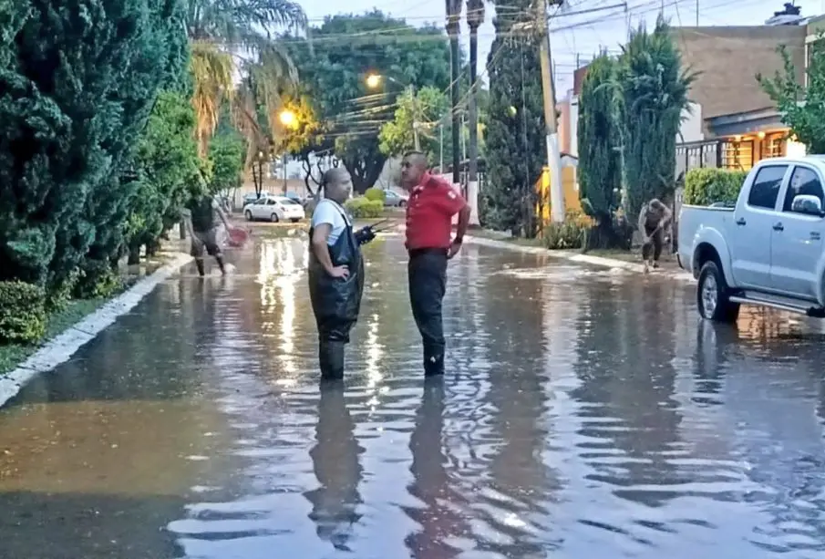 Inundaciones en Zapopan.