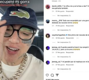 Dany Flow causa polémica por rabieta tras robo de gorra en Puebla