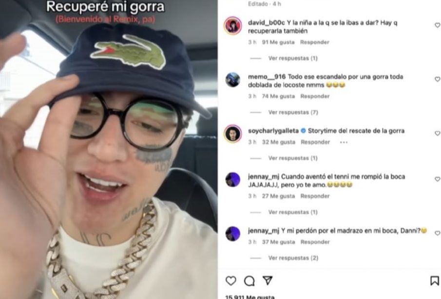 Dany Flow causa polémica por rabieta tras robo de gorra en Puebla