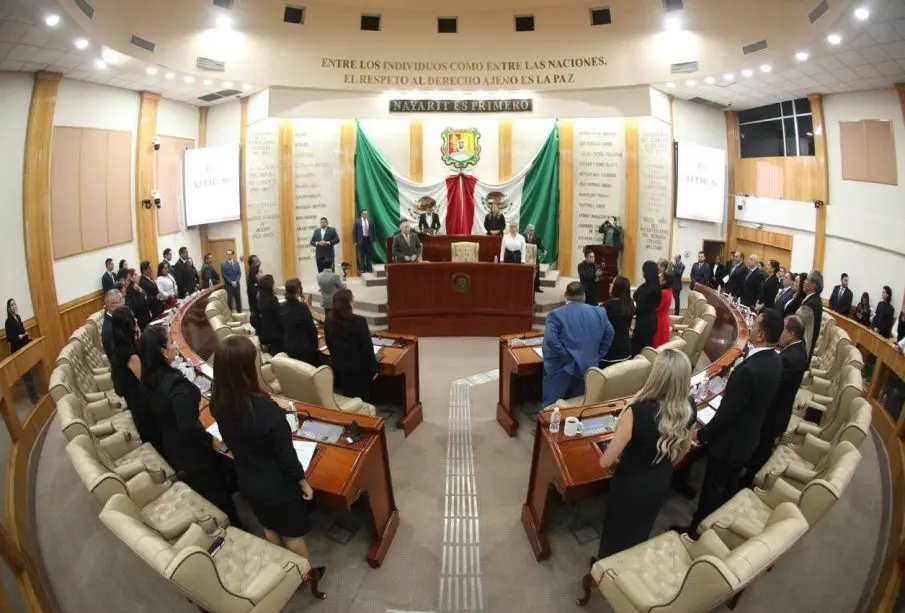 Los 30 Nuevos Diputados Asumen el Poder en Legislatura Nayarit
