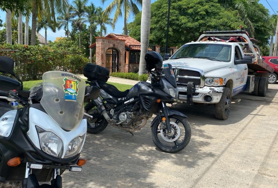 Operativo sorpresa deja fuera de circulación motocicletas