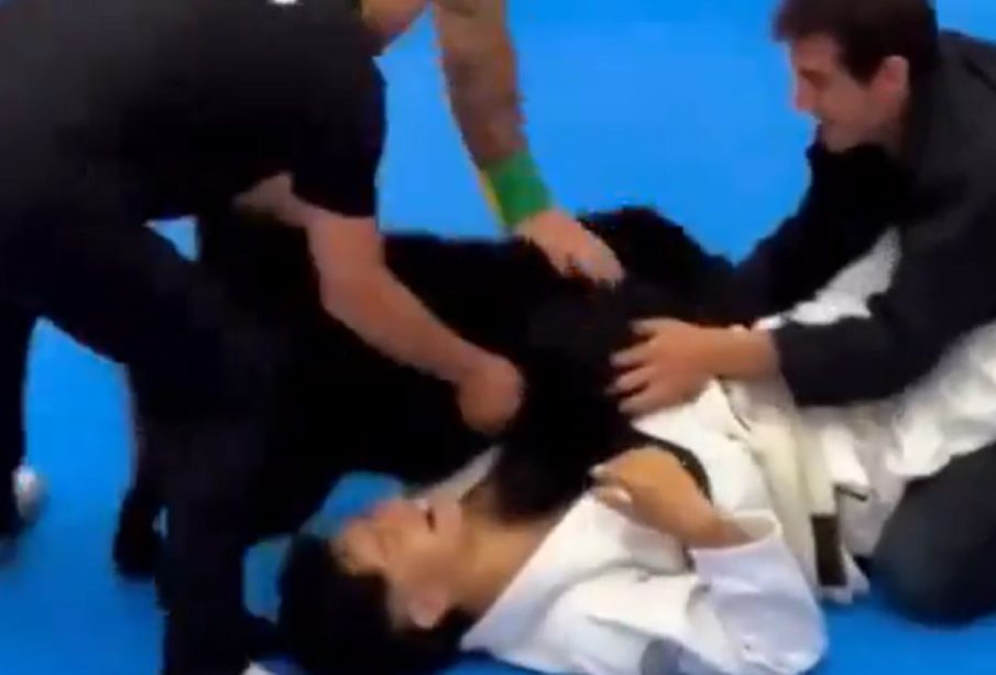 Perrito se hizo viral por defender a su dueño, competía en Jiu Jitsu