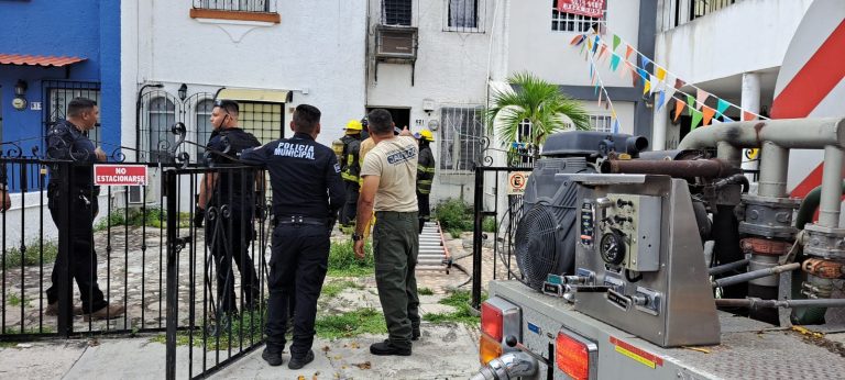 Se le quemaron los frijoles y movilizan a bomberos