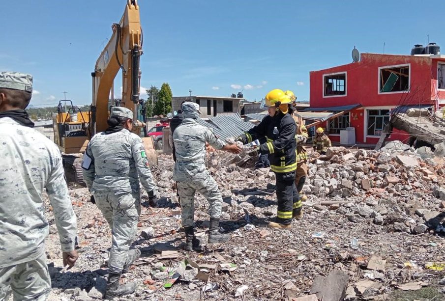 Tres muertos por explosión de pirotecnia en Tlaxcala