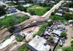 Puente en avenida Federación.