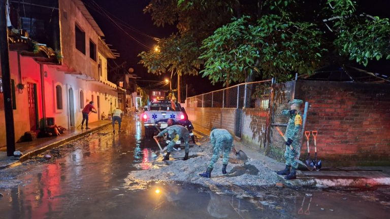 Ante presencia de tormenta "Ileana", Ejército aplica Plan DN-III-E en Jalisco