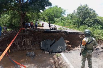 Ante presencia de tormenta "Ileana", Ejército aplica Plan DN-III-E en Jalisco