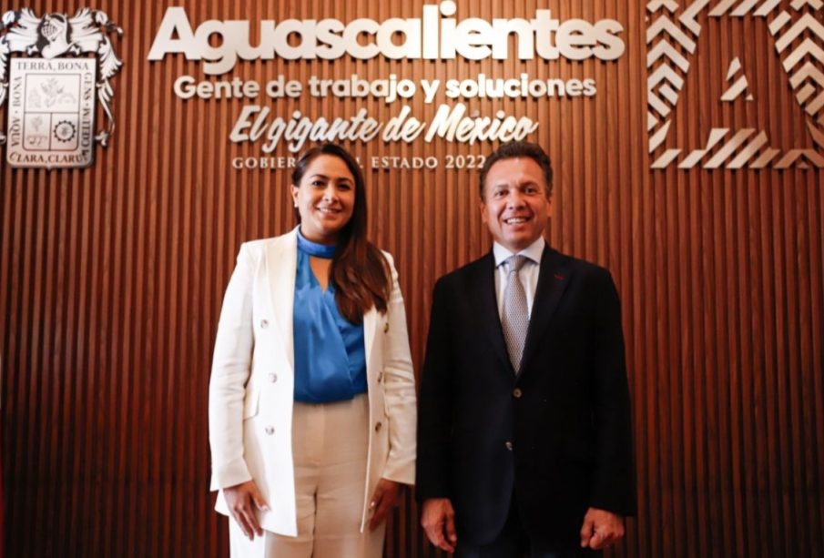 Gobernadora de Aguascalientes y gobernador electo de Jalisco, realizan acuerdos