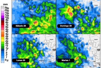 Huracán John, remanentes provocan lluvias en Bahía de Banderas